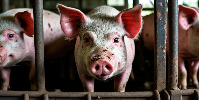 The main goal of PigSmart is to strengthen veterinary and extension support by providing farmers with timely. Image_of_pigfarming