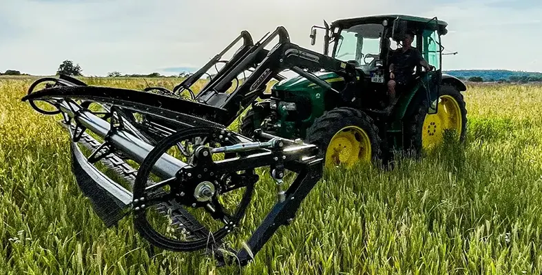 TopCut system is designed to be compatible with a variety of harvester types.(Image credit: Züern) Image_of_Züern