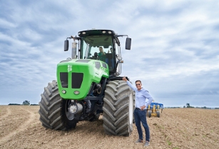 AUGA Group launches climate-friendly tractor