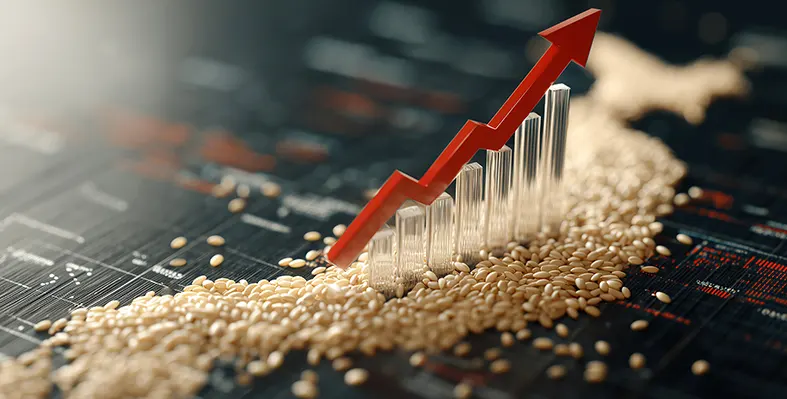 The FAO Food Price Index, a key benchmark that monitors monthly changes in globally traded food commodity prices,. Image_of_price_index